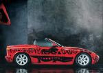 BMW Z1 Art Car by A.R. Penck 1991 года
